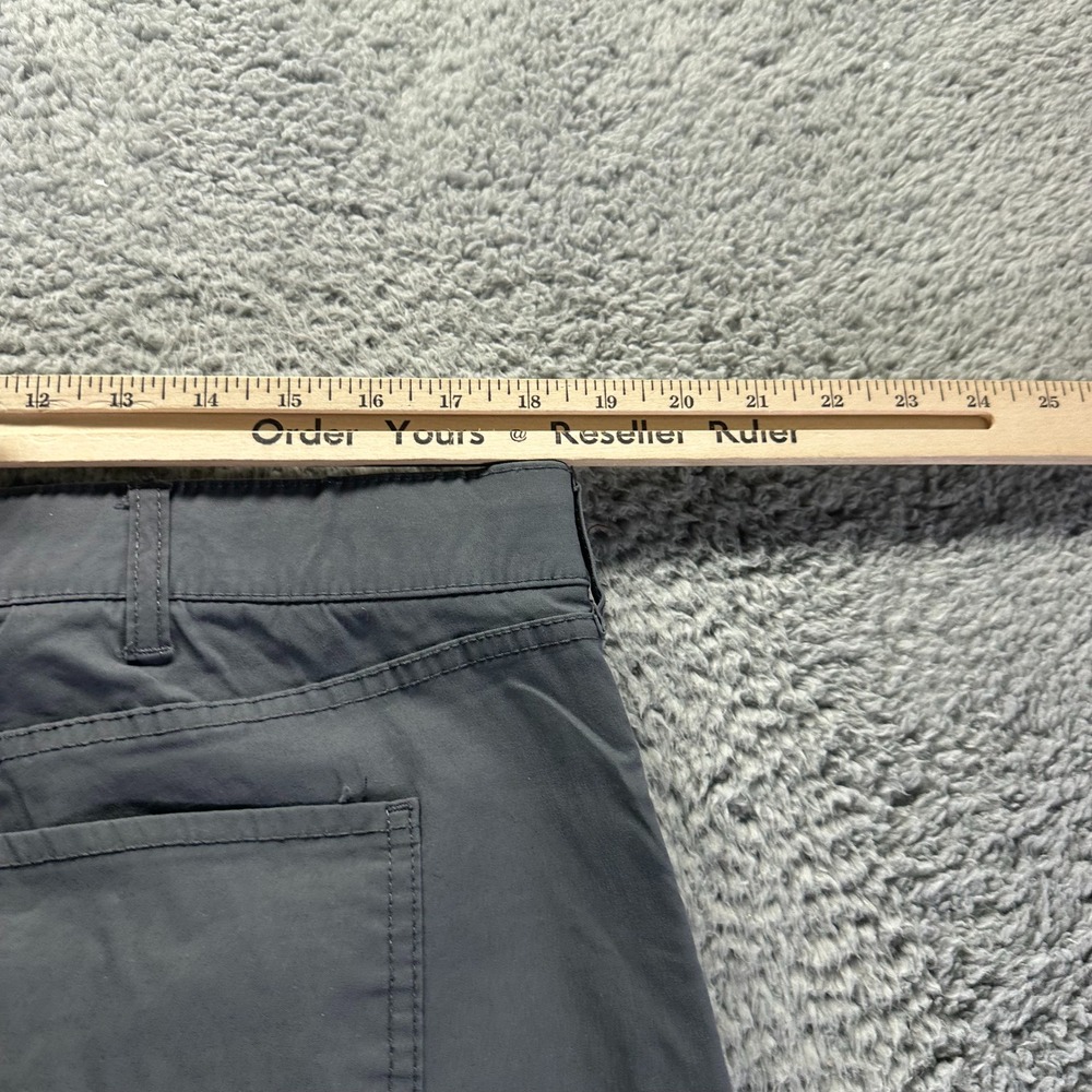 Denali Pant Mens 38x32 Gray Nylon Windbreaker Straight Utility Workwear Stretch - Picture 6 of 9